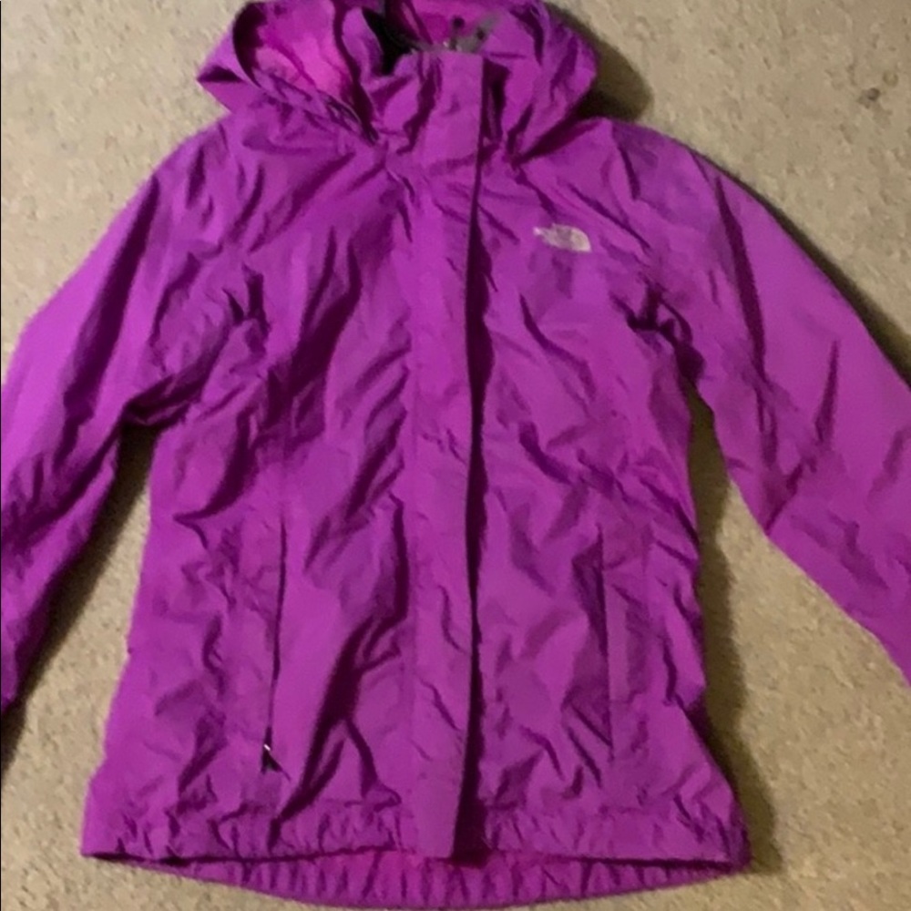 💜‼️North face hyvent jacket purple small‼️💜🌧🚫